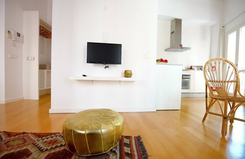 La Llotja-Born Apartamento | Estudio en Casco Antiguo de Palma, Wifi, Aire Acondicionado, Balcón, Luminoso