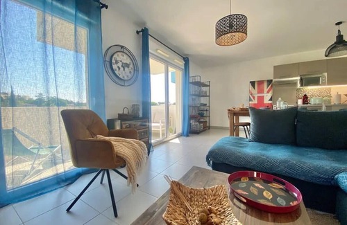 La Pompignane Apartamento | Bright apartment with balcony