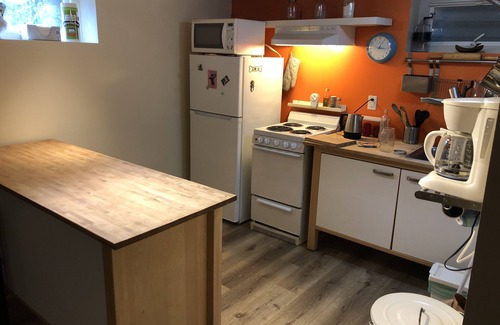 Alberta Arts District Apartamento | Bright basement apartment in Alberta Arts District