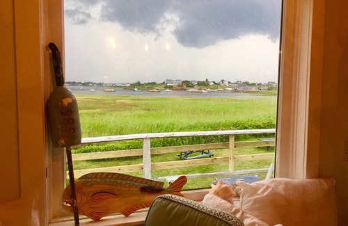 Biddeford Pool Cabaña | Bright Beach Cottage, Waterviews, perros bien, luna de miel, bodas