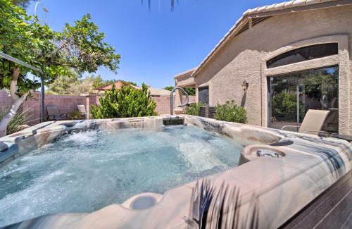 Ocotillo Casa | Bright Chandler Home with Hot Tub Golf, Hike and Shop
