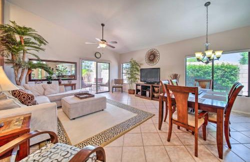 Ocotillo Casa | Bright Chandler Home with Hot Tub Golf, Hike and Shop