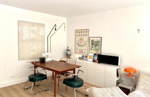 Combat Apartamento | Bright cocoon with terrace near Belleville