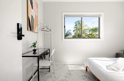 Ryde Casa | Bright Courtyard Double Room - Near Top Ryde City Shared Amenities