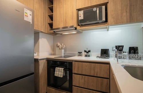 Nunoa Apartamento | Luminoso y acogedor departamento en Ñuñoa 1D1B
