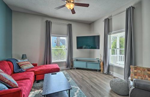 Durham Casa | Bright Durham Home with Fully Furnished Deck!