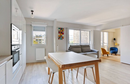 Centre Ville Apartamento | Bright, fully-equipped apartment for 4 people - Boulogne-Billancourt