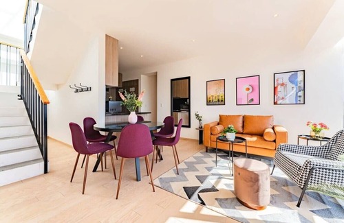 Roma Sur Condominio | Bright La Roma Penthouse, 100m2 Terrace, Gym