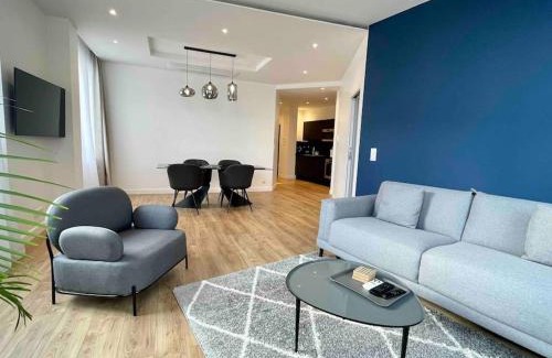 Quartier du Mail Apartamento | Bright newly renovated apt with AC
