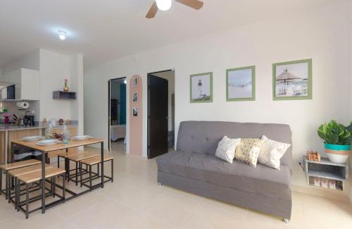 Cancún Apartamento | Bright & Relaxing Full Apartment