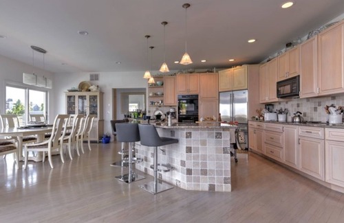 Westhampton Casa | Bright, Spacious Hamptons Waterview Retreat -Pool, Hot Tub, Grill + Sunset Views
