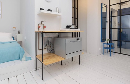 Saska Kepa Apartamento | Bright Studio Szczuczyńska by Renters