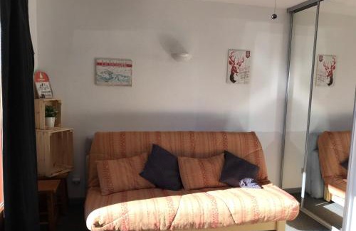 Plagne Villages Apartamento | Bright studio with balcony