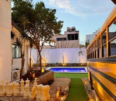 Colonia Campestre Casa | Bright Studio with Shared Pool Access