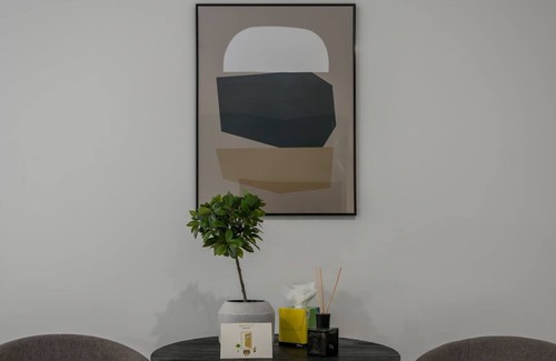 Lippstadt Apartamento | ☆BRIGHT: Stylish for 2 | City Center | Kitchen