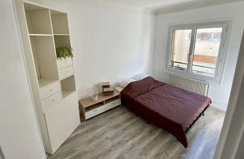 L'Ile-Saint-Denis Apartamento | Bright T4 Seine view