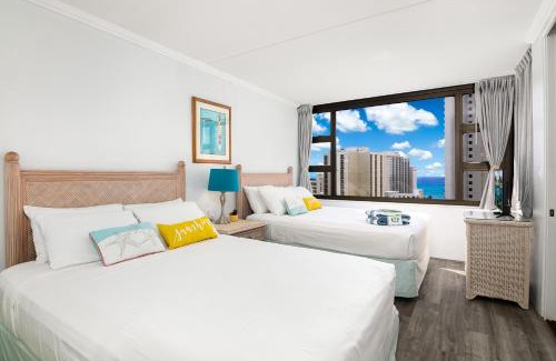 Waikiki Apartamento | Bright Waikiki 1BR with Stunning Ocean Views