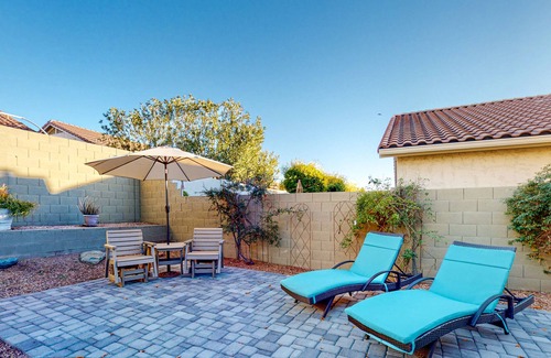 Tatum Ranch Casa | Brilliant home with pool, lovely patio, washer/dryer & central AC