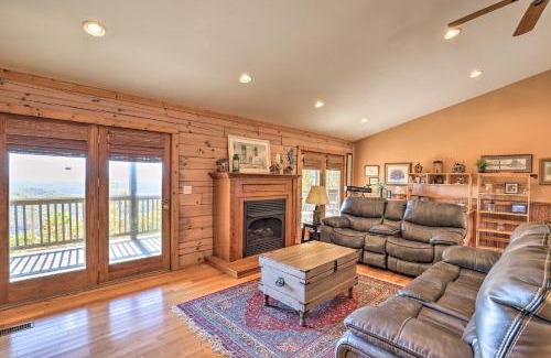 Bostic Casa | Bring a Pet Bostic Cabin with Mtn Views!