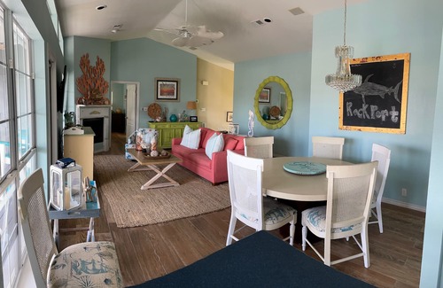 Rockport Casa | Bring Your Boat! Waterfront House in Bahia Bay with Dock, Fishing, Kayaking