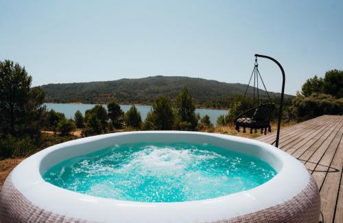 Pareja Villa | Brisas Lagoon Villas - Cabaña con vistas al lago