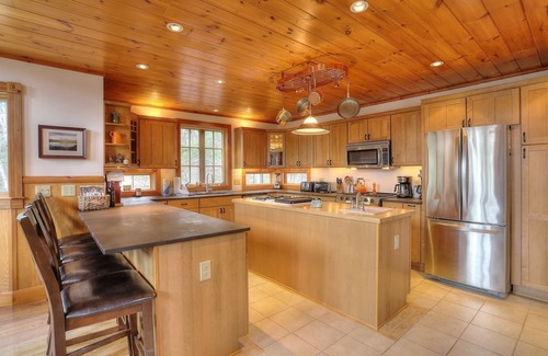 Rangeley Casa | Brooklake - Custom built home on Dodge Pond, with 250' on Dodge Pond Stream too