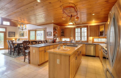 Rangeley Casa | Brooklake - Custom built home on Dodge Pond, with 250' on Dodge Pond Stream too