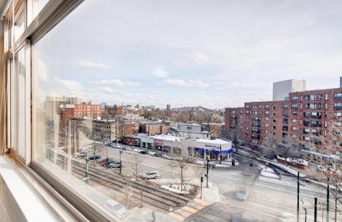 Corey Hill Apartamento | Brookline Studio w Gym WD nr Green Line BOS-598