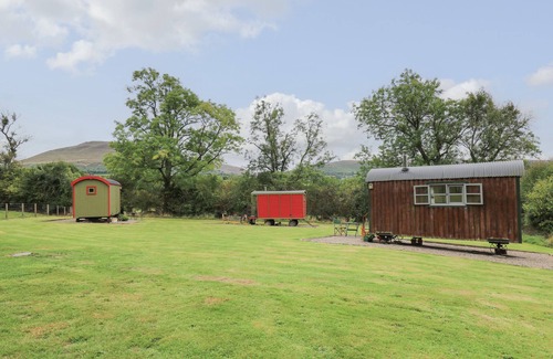 Llanfihangel Tal-y-llyn Cabaña | Brown Hare Shepherds Hut