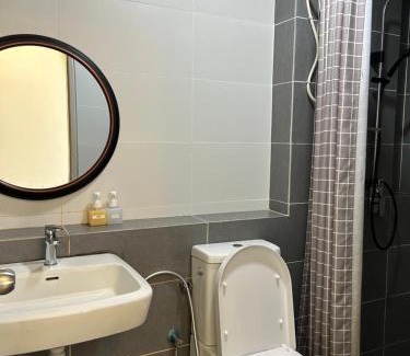 Miri Apartamento | BS Homestay5 - 2R2B Apartment with a Balcony