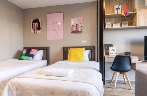 Prawet Apartamento | BTS S5 Surasak 900 meters near the Mekong River Pier Free Swimming Pool in Ferris Wheel Night Market Chinese Reception Bangkok Center