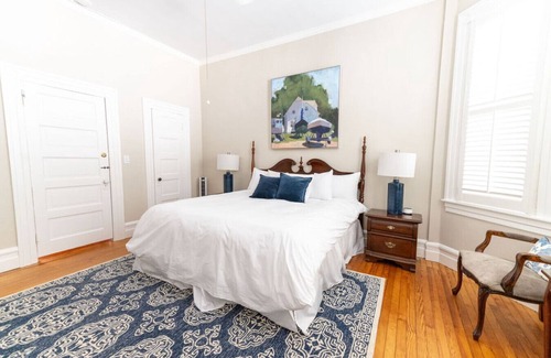Edenton Cama Y Desayuno | Captain's Quarters Inn Rm. 1