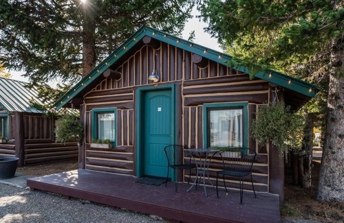 West Yellowstone Cabina | Bucking Moose Moose Cabin (#14)