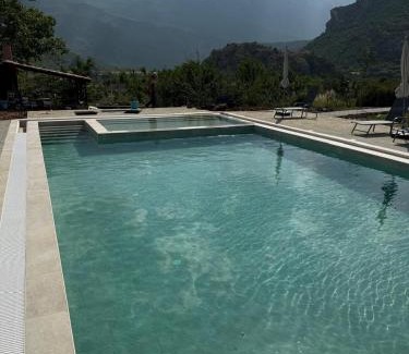 Albania Villa | Bujtina Lumo Entire Lodge swimming pool