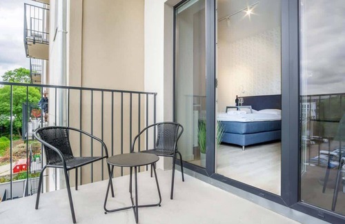 Jezyce Apartamento | Bukowska 21 | Poznań Center Studio | Balcony