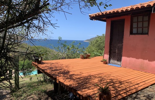 Praia Grande Casa | Bungalow Remolacha Frente al Mar