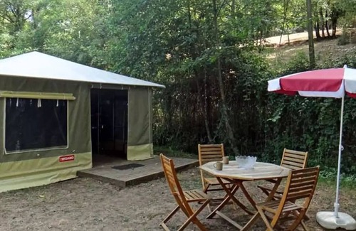 Gaugeac Casa | Bungalow canvas CARIBBES 20m2 2 Schlafzimmer 4 persons