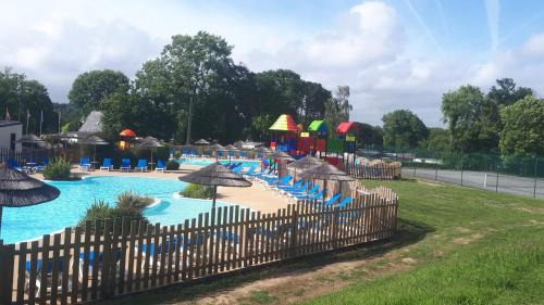 Clohars-Carnoet Casa | Bungalow charmant à Clohars-Carnoët - 38 m² avec piscine