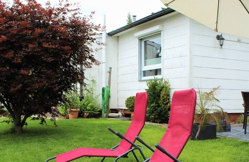 Region Hannover District Casa | Bungalow 'Ferienhaus Seaside' con terraza privada, jardín privado y Wi-Fi