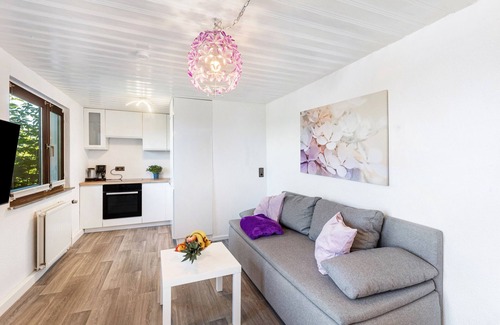 Niedenstein Casa | Bungalow 'Die Aussicht' con vistas a la montaña, terraza privada y Wi-Fi