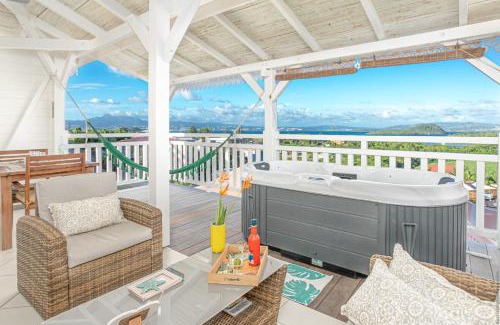 Les Jalna Apartamento | Bungalow Vanille Pacane - Vue Mer avec Spa Privé