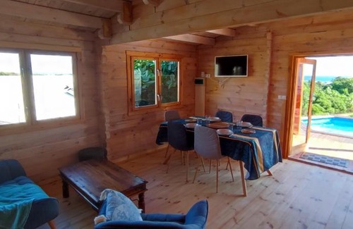 Le Vauclin Casa | Bungalow vert corail