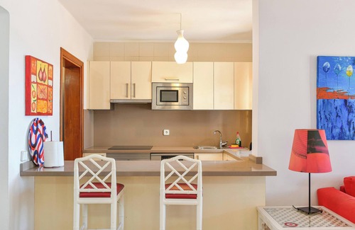 Playa del Cable Casa | Bungalow Vistamar cerca de la playa con vistas al mar, piscina, Wi-Fi y terraza; admite mascotas