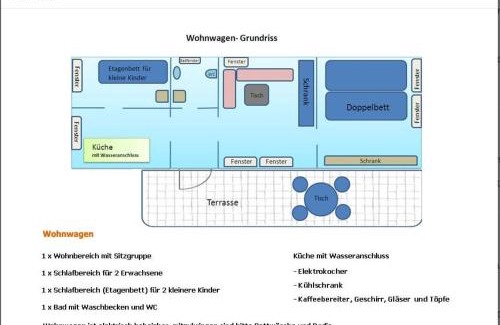 Bakenberg Casa | Bungalow WALD & SAND direkt am Strand
