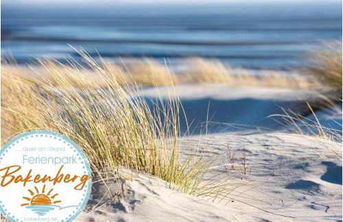 Bakenberg Casa | Bungalow WALD & SAND direkt am Strand
