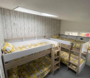 Baleshare Casa | Bunk bed room for 4 next to the sea