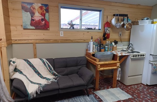 Sierra Vista Southeast Casa | Litera en The Bunkhouse en The Greenhouse Trolley Hobby Farm