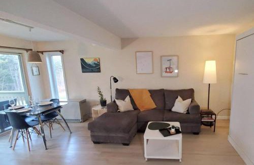 East Burke Apartamento | Burke Abode - Trailside Condo with King & Full Beds