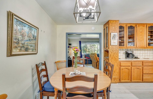 Burney Cabaña | Burney Cottage w/ Game Room: Walk to Town!
