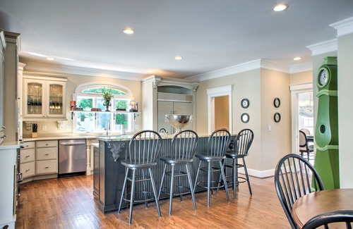Fletcher Casa | Burney Mountain Pool Estate | Luxury 5BR w/ Pool & Views | 20 Min to Asheville